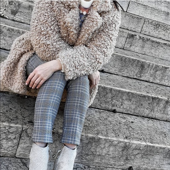 BLOGGERS FAVORITE ZARA Faux Fur Teddy Coat - Picture 5 of 8